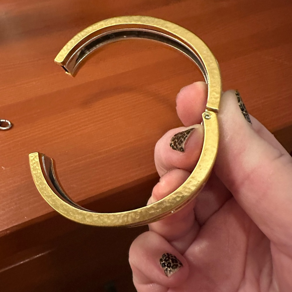Brighton Gold and Silver Swirl Bracelet - Picture 2 of 4